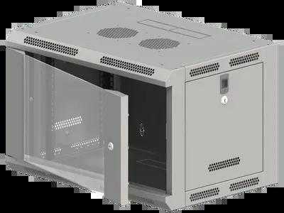 Alantec SW-6U-600-500-N-DSJ-OP-RP-B-S Prie sienos montuojama spintelė 19" 6U 600x500