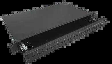 Alantec FOP-1U-24SCS-C-P 24xSC simplex/24xLC duplex komutacinė panelė 19" 1U
