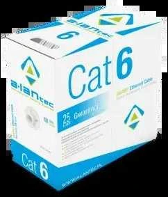 Alantec Tinklo Kabelis - A-LAN Kiu6PVC305, Pilkas 305 m Cat6 U/UTP