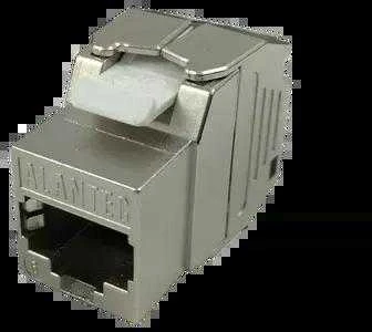 Tinklo Keystone Modulis - Alantec MB004-1 Cat6 PoE+ Be Įrankių