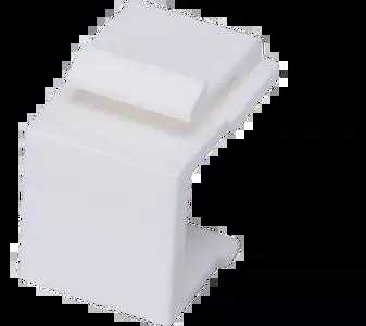Alantec MKA-Z-B Keystone skylės kištuko adapteris, baltas