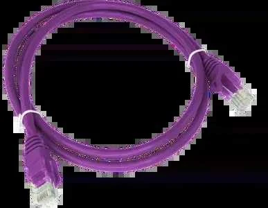 ALANTEC pataisos laido kat.6A U/UTP violetinė 0,25m LSOH