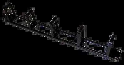 Alantec PK011 Kabelių organizatorius 1U 19" su įvorėmis