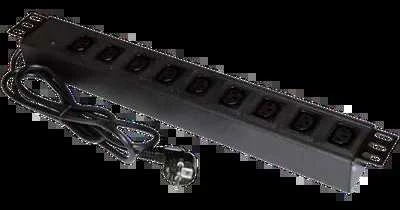 Alantec PZ011 Maitinimo blokas 19" lizdas 9 x IEC320 C13 kištukas CEE 7/7
