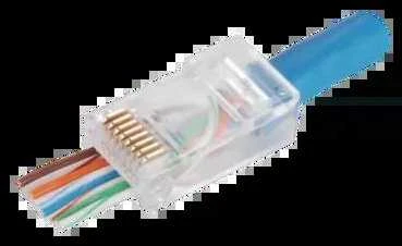 Laidų Jungtis - Alantec WT118 RJ-45 Cat5e U/UTP Vyr. Skaidri