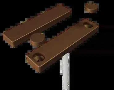 Alarmtech MC 740-PE-B Magnetinis nendrinis jungiklis