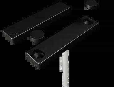 Alarmtech MC 740-PEBL Plokščias magnetinis kontaktas, paviršinis montavimas
