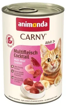 Animoda Animonda Carny adult 400g suaugusių kačių konservai su įvairių rūšių mėsa