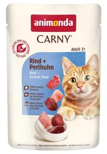 Animoda Drėgnas Kačių Maistas - ANIMONDA Carny Suaugusiems Jautiena Ir Paukštiena 85 g