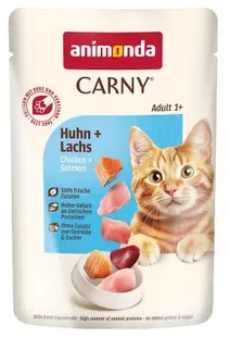 Animoda ANIMONDA Carny Adult vištiena and lašiša – šlapias kačių maistas – 85g
