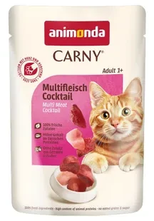 Animoda ANIMONDA Carny Adult Meat kokteilis - šlapias kačių maistas - 85g
