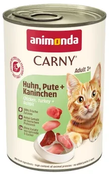 Animoda Drėgnas Kačių Maistas - Animonda Carny Vištiena, Kalakutas ir Triušis 400g
