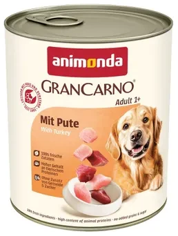 Animoda Šunų Maistas - Animonda GranCarno Suaugusiųjų Kalakutiena 800g