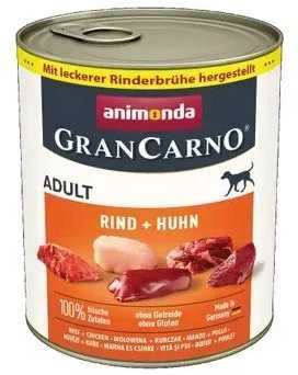 Animoda Animonda Grancarno adult 800g suaugusių šunų konservai su jautiena ir vištiena