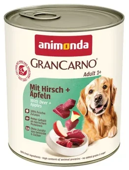 Animoda Šunų Maistas - Animonda GranCarno Suaugusiųjų Elnienos Ir Obuolių 800g