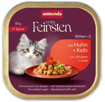 Animoda ANIMONDA VF Kitten in Sauce with vištiena + veal 85g