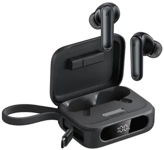 Ausinės ANR Anker soundcore P41i – Juodas (MFI) Laisvų rankų įranga True Belaidės Stereo (TWS) Įkišamos į ausį Skambučiai / muzika / sportas / kasdienis C tipo USB Bluetooth Įkrovimo stovas Juoda
