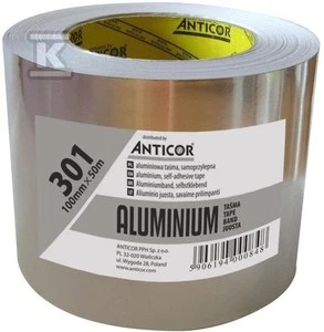 Anticor ALUMINIUMAS 301, DO 120°C 100MMX50M