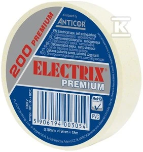 IZOLIACINĖ JUOSTA Anticor ELECTRIX 200 PREMIUM BALTA