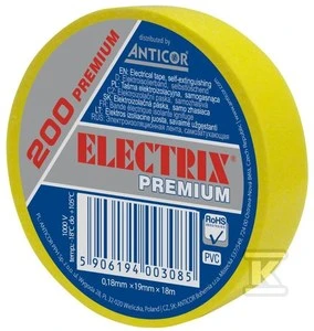 Anticor ELECTRIX 200 PREMIUM Geltonas IZOLIACINĖ JUOSTA