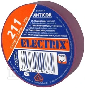 Anticor izoliacinė juosta 19x20 violetinė elektrinė 211P
