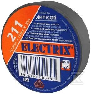 Anticor TAŚMA IZOL.19X20 Pilka ELECTRIC 211P