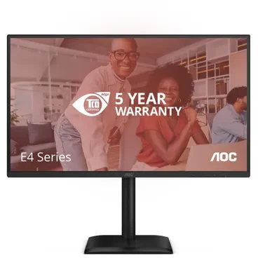 AOC E4 Q27E4CV kompiuterio monitorius 68,6 cm (27") 2560 x 1440 pikselių „Quad HD“ LED juodas