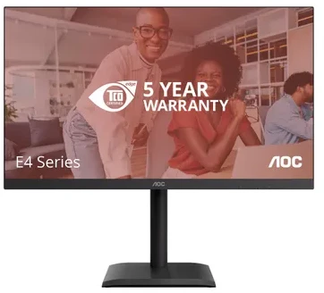 AOC E4 U27E4CV kompiuterio monitorius 68,6 cm (27") 3840 x 2160 pikselių 4K Ultra HD LED juodas