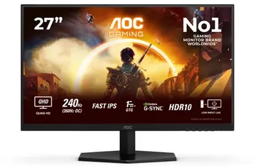 Monitoriai AOC Q27G42ZE | 27 colių | 240 Hz | 1 ms