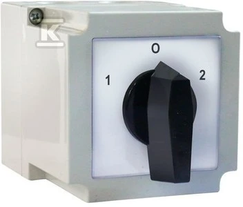 Apator 4G10-51-PK kumštelio jungiklis su 1-0-2 padėtimi 690V 10A