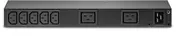 Apc Rack PDU, pagrindinis, 0U/1U, 100-240V/20A, 220-240V/16A, (7) C13, (2) C19
