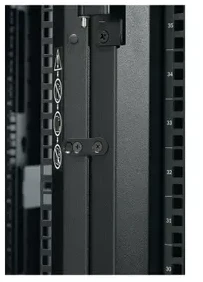 APC NETSHELTER SX 45U 600MM WIDE X 1070MM DEEP ENCLOSURE WITH SIDES Juodas