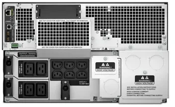 APC Smart-UPS On-Line Dviguba konversija (prisijungus) 10000 VA 10000 W 10 AC išvestis(ys / čių)