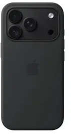 Apple iPhone 18 Pro silikoninis dėklas su MagSafe – juodas – MK8Y4ZM/A
