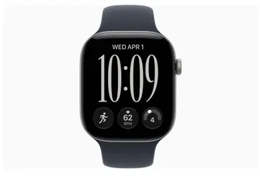 Išmanusis laikrodis Apple Watch 12 GPS + Cellular 46mm Kosminė pilka Alu Sport Band M/L Granatowy (MJG74MP/A)