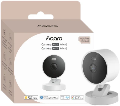 Aqara G100 2K išmanioji kamera IP65, balta (CH-C08D)