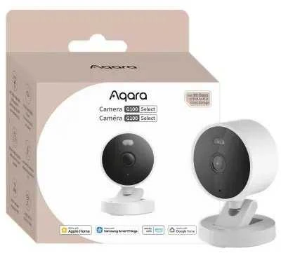 Aqara G100 2K išmanioji kamera IP65, balta (CH-C08D)