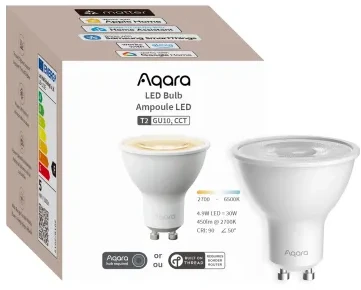 AQARA T2 CCT GU10 LED lempa (LB-L03E) Zigbee, Thread, Bluetooth