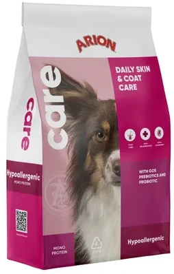 AIN ARION Care Hypoallergenic Daily Skin & Coat – sausas Maistas šunims – 12kg