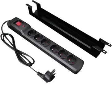 ARMAC Multi M6 Apsaugos nuo viršįtampių stovas 19 colių 6x IEC 3m juodas