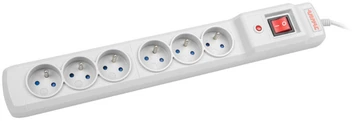 ARMAC M6/15/SZ Armac Surge Protection MULTI M6 (6 lizdai) 1,5m pilka