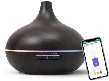 Drėkintuvas Išmanusis Wi-Fi eterinių aliejų difuzorius Meross (HomeKit)