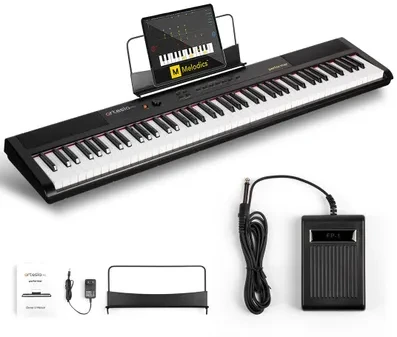 Artesia Performer 88-klavišų skaitmeninis pianinas, Juodas