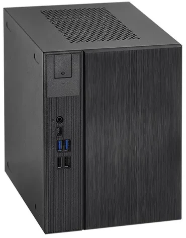 Asrock DeskMeet X600 Desktopas Juoda AMD X600 AM5 lizdas