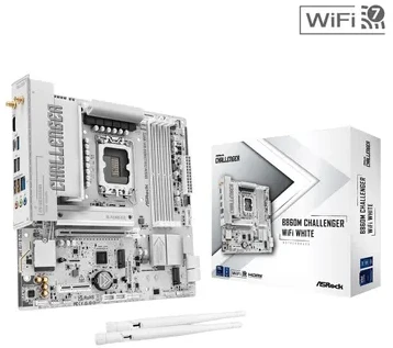 Pagrindinė plokštė ASRock B860M CHALLENGER WIFI Baltas motherboard
