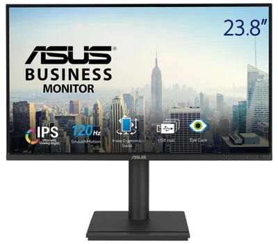 ASUS 4AD25 kompiuterio monitorius 60,5 cm (23,8") 1920 x 1080 pikselių „Full HD“ LCD juodas