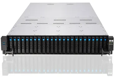 ASUS RS720-E11-RS24U Intel C741 Rack (2U) Juodas, Sidabrinis