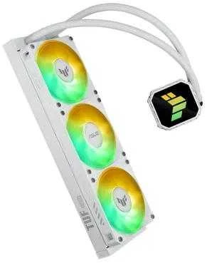 ASUS TUF Gaming LC III 360 ARGB Baltas Edition kompiuterių klasės viskas viename skysčio aušintuvas 12 cm