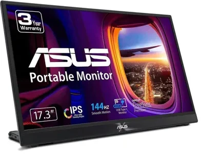 Monitorius ASUS ZenScreen MB17AHG - 17,3'' | IPS | Full HD | 144Hz
