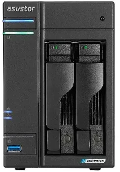 Serveris Serwer Asustor Asustor LOCKERSTOR 2 Gen2 + (AS6702T v2) NAS Desktop Intel Celeron N5105 4 GB DDR4 0 TB ADM Juodas